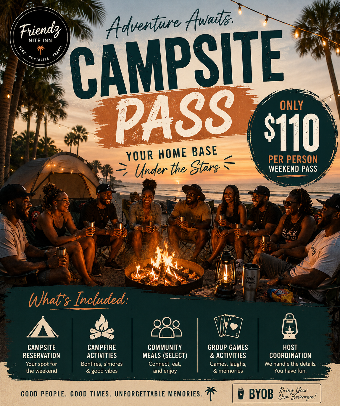 Float to The Coast - Campsite Pass