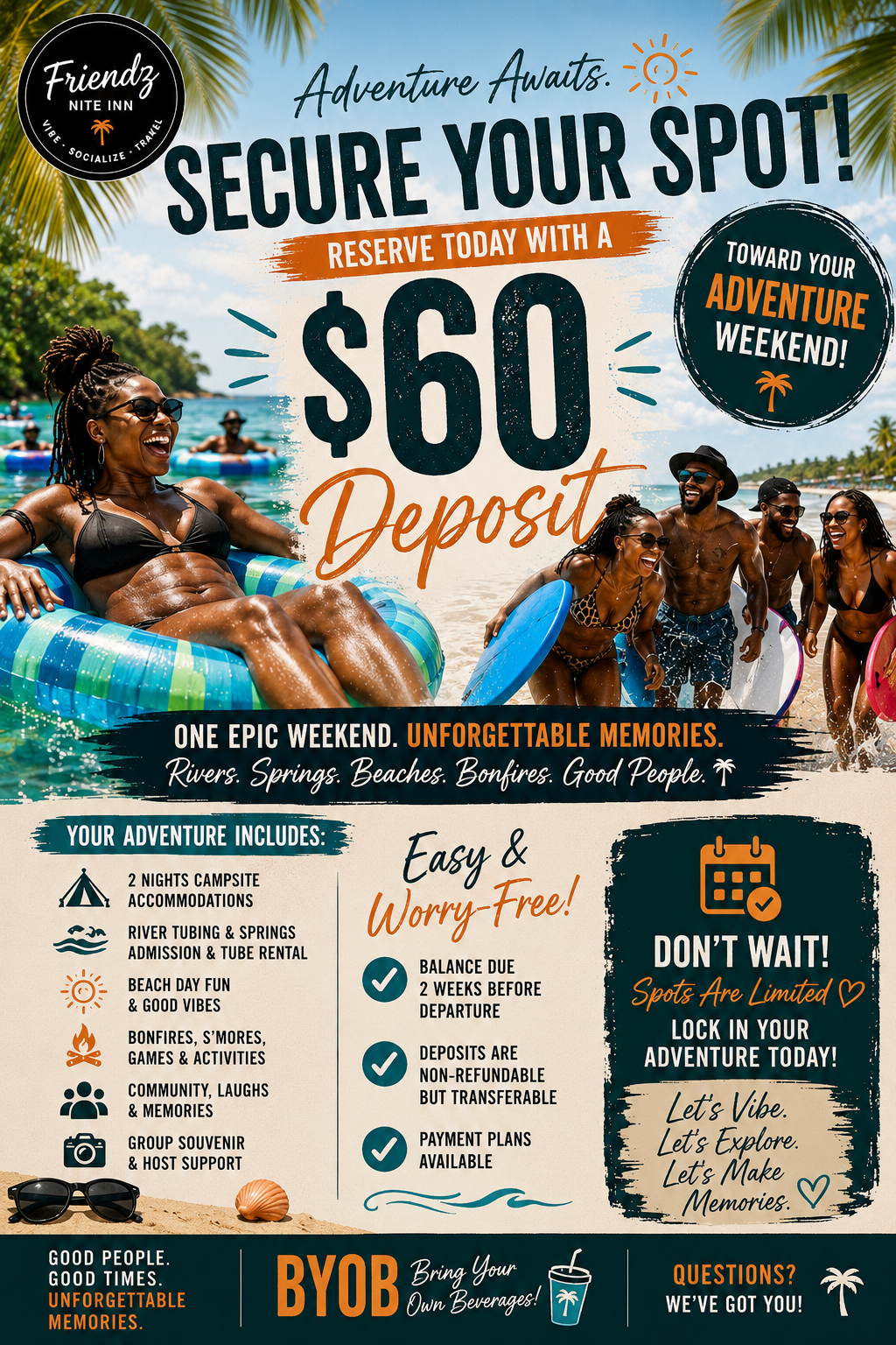 Float to The Coast - Deposit Only