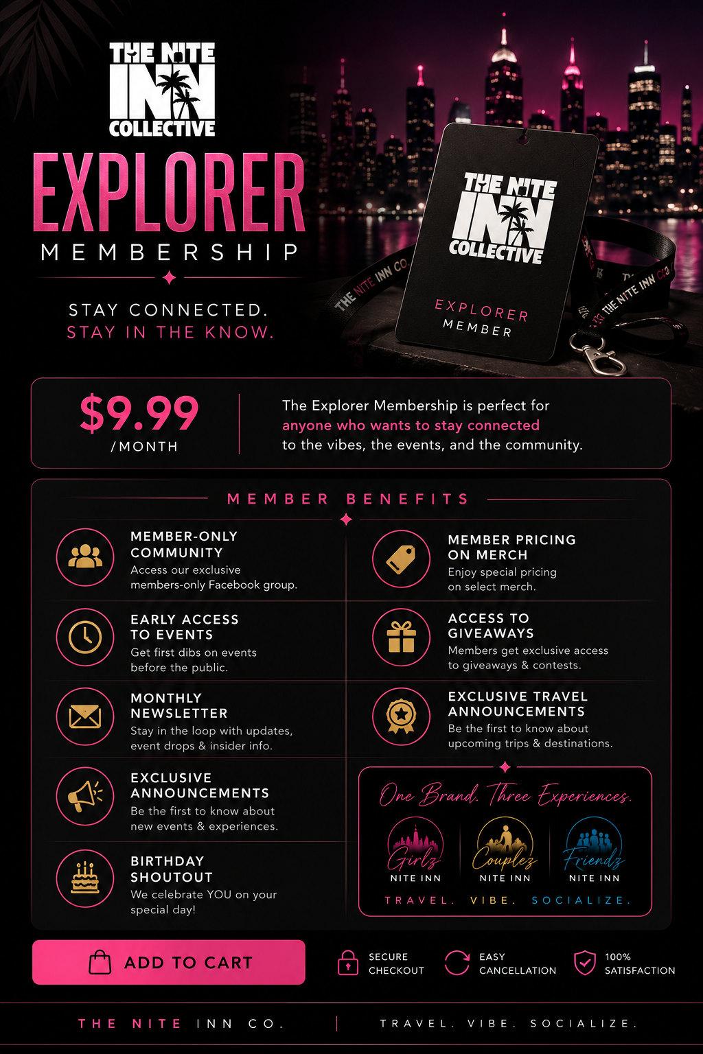 Explorer Membership